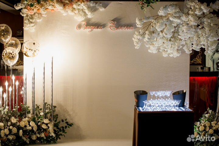 Оформление свадеб, юбилеев, любых торжеств