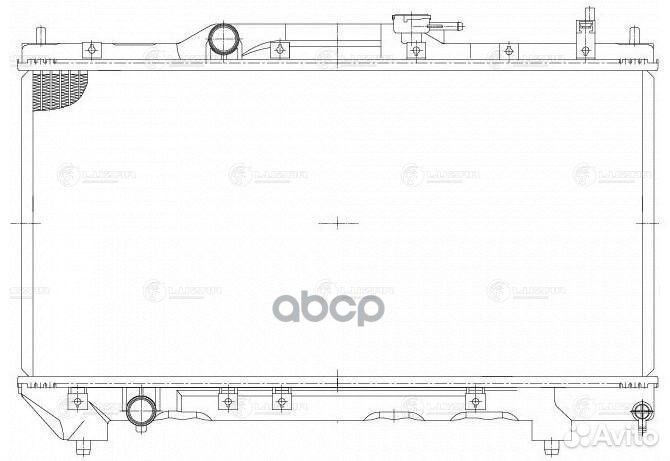 Радиатор охл. для а/м Toyota Avensis (97) 1.6i