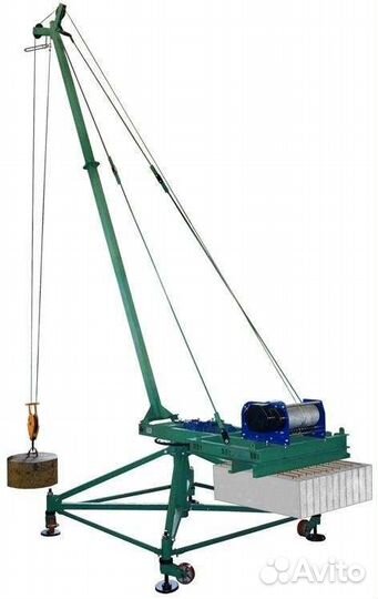 Аренда кран стреловой поворотный по типу 