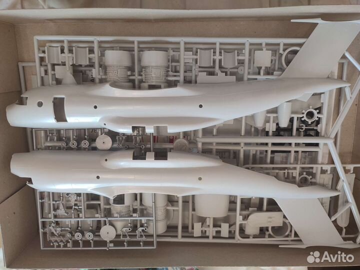 Сборная модель самолета Ан-74 1/72 редкая раритет