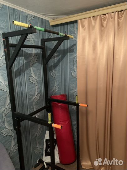 Турник брусья напольный