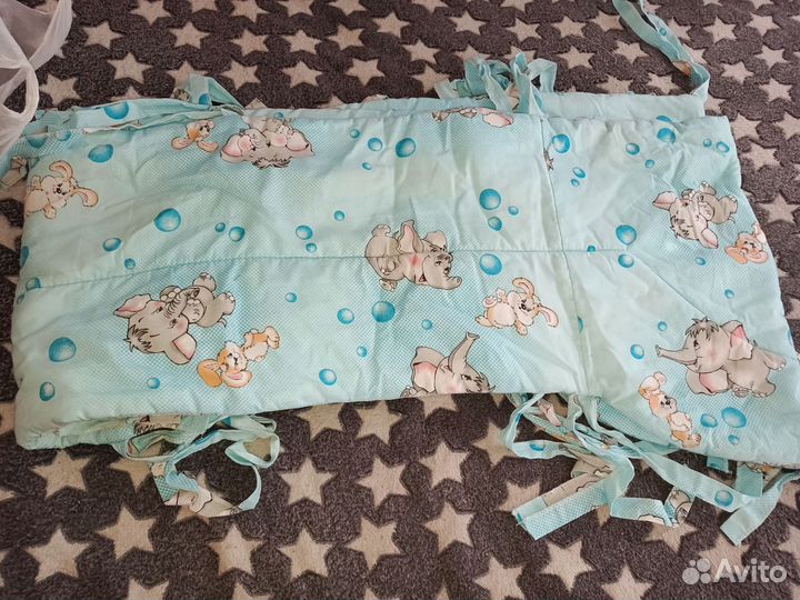 Бортики в кроватку