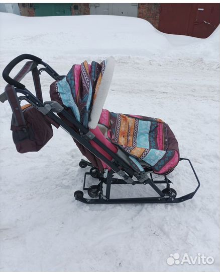 Коляска санки