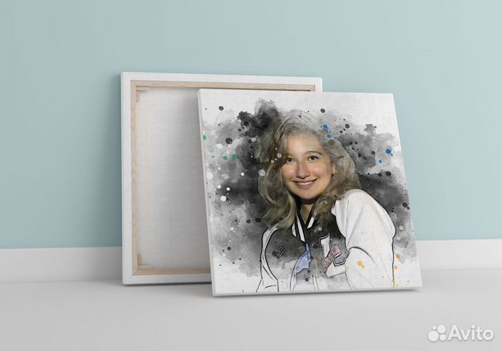 Картина печать на холсте