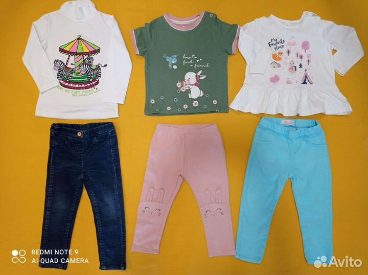 Вещи на девочку 92 см