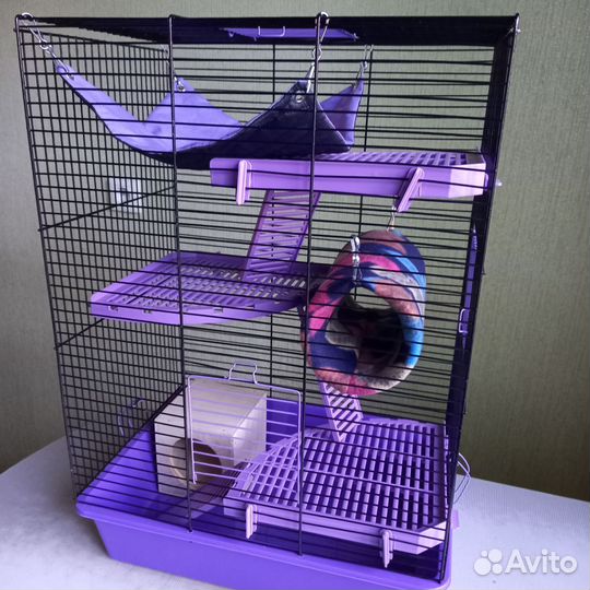 Клетка для хомяков, крыс, дегу