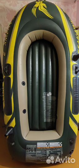 Лодка надувная двухместная