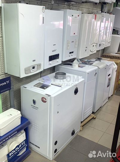 Котлы газовые Rinnai 50-350кв.м. - (Розн/Опт)