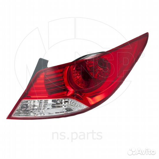 Фонарь задний правый hyundai solaris (11-14) седан