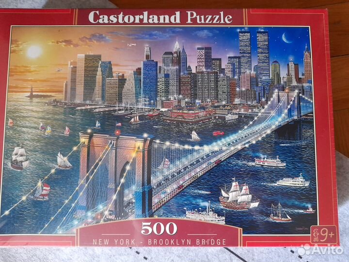 Пазл 500дет.+ коврик для сборки