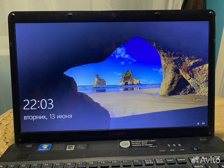 Ноутбук sony