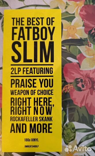 Best Of Fatboy Slim 2LP 180г
