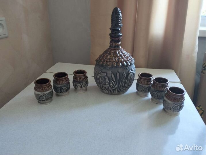 Штоф с рюмками новые