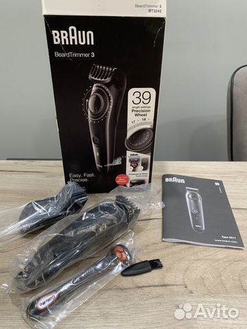 Триммер Braun BT3242 купить в Москве | Товары для дома и дачи | Авито