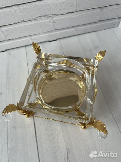 Пепельница хрусталь Swarovski