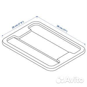 Samla самла Крышка для контейнера 5 л, прозрачный