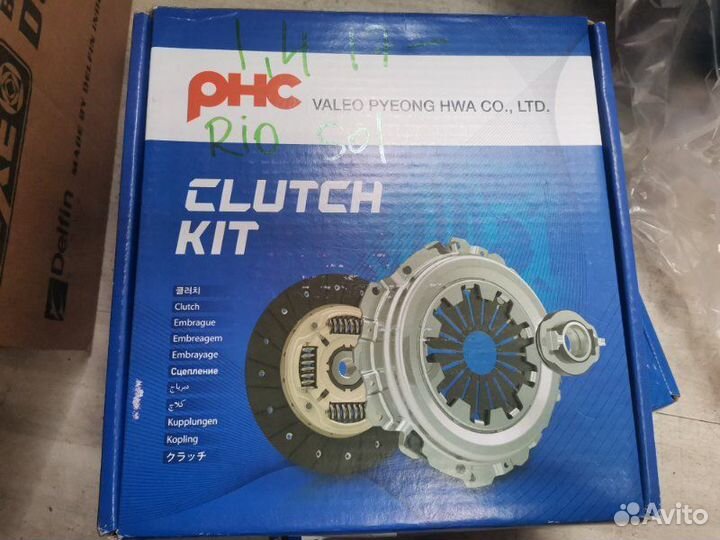 Комплект сцепления Kia Rio седан/хэтчбек 1.4 2017