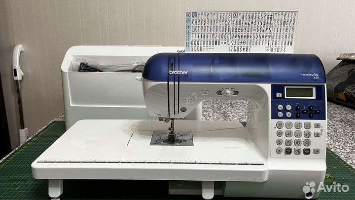 Brother innov-is 650 (бразер) вышивальная оверлок