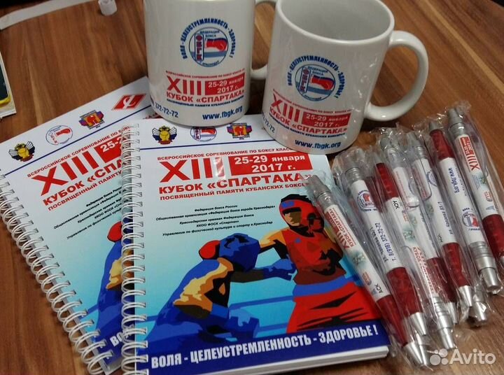 Печать блокнотов с логотипом на заказ