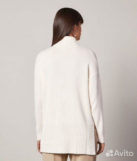 Удлиненная водолазка женская из кашемира Falconeri