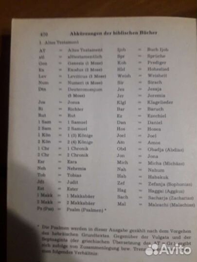 Новый завет на немецком языке