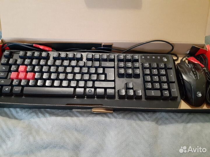Клавиатура + мышь, с подсветкой