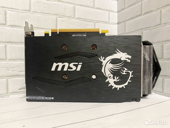 MSI 1660Ti Armor OC 6GB +Гарантия