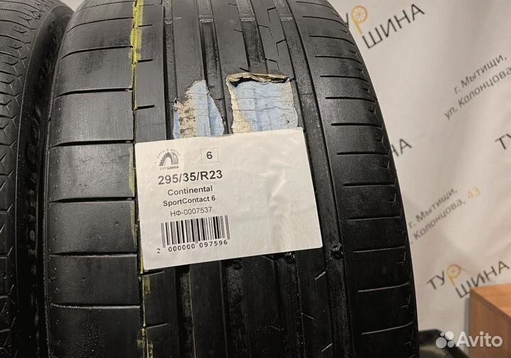 Continental SportContact 6 295/35 R23 94Y