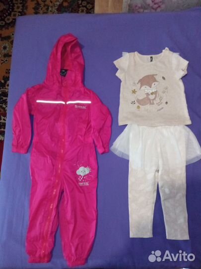 Вещи на девочку, рост 92