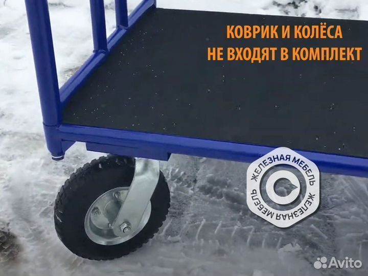 Тележка грузовая платформенная для склада тп 1