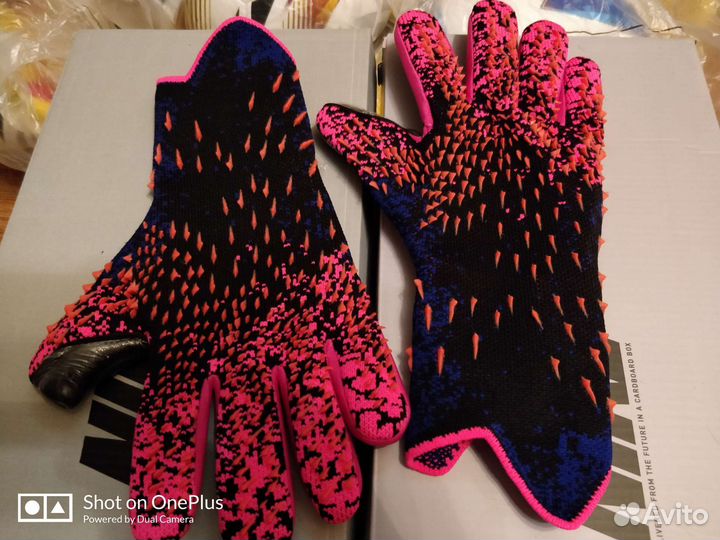 Перчатки вратарские Nike Adidas размер