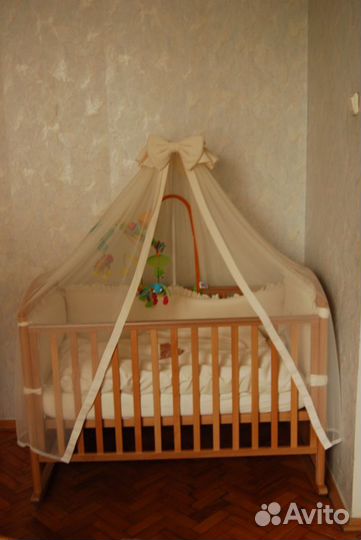 Детская кроватка с матрасом ormatek + подарки