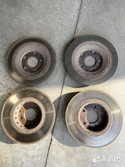 Комплект тормозных дисков Mazda CX-5 Оригинал