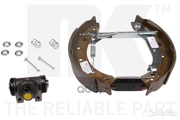 Колодки тормозные барабанные 449957201 Nk