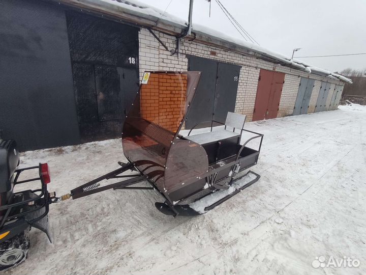 Сани для снегохода