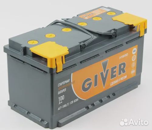 Аккумулятор giver hybrid 6CT -100.1