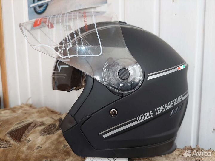 Мотошлем,открытый,новый,56-62см