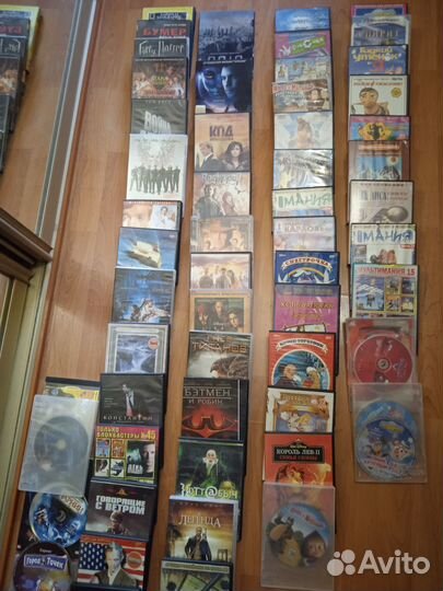 Коллекция DVD дисков