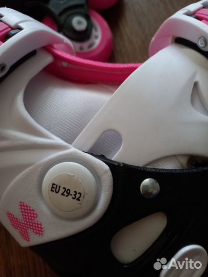 Роликовые коньки детские раздвижные