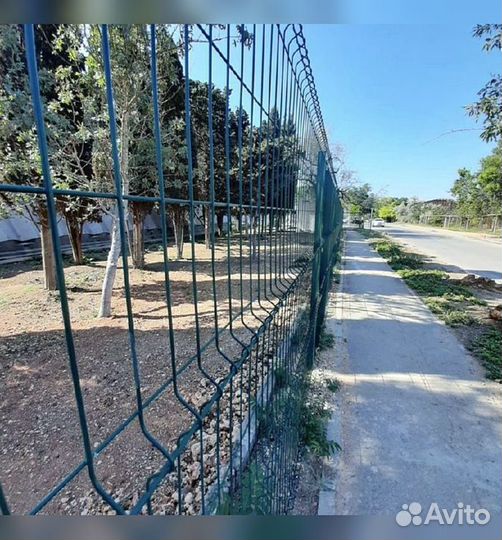 Забор из 3д сетки