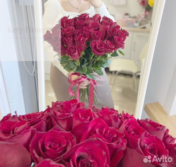 Букет из 101 розы