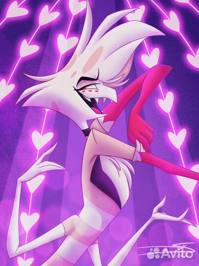 Карточки и Открытки Hazbin Hotel на заказ