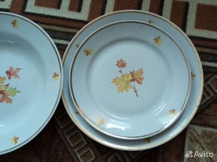 Тарелки дулево СССР 1969