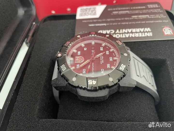 Ремешок для часов Luminox серый