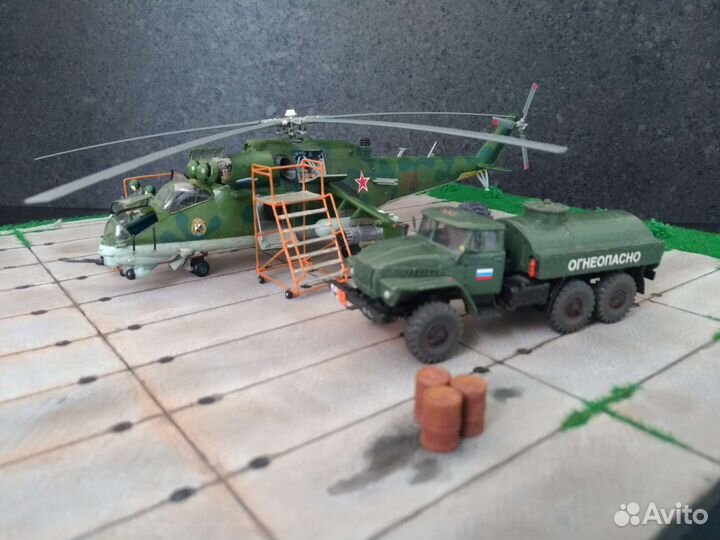 Модель вертолета Ми 24 вп