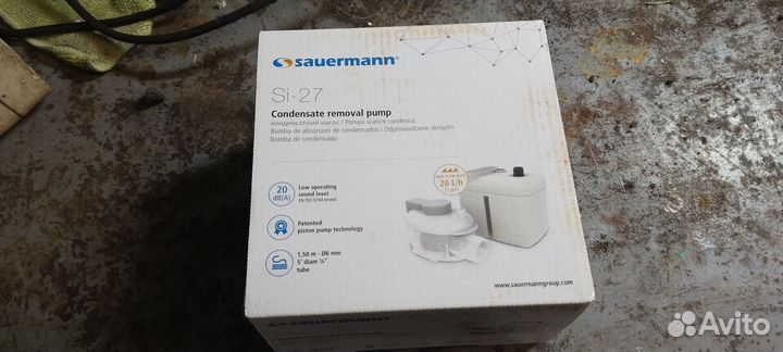 Помпа для кондиционера sauermann si 27