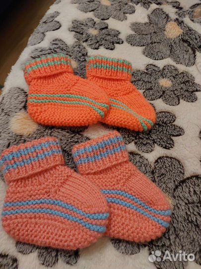 Носки вязаные детские