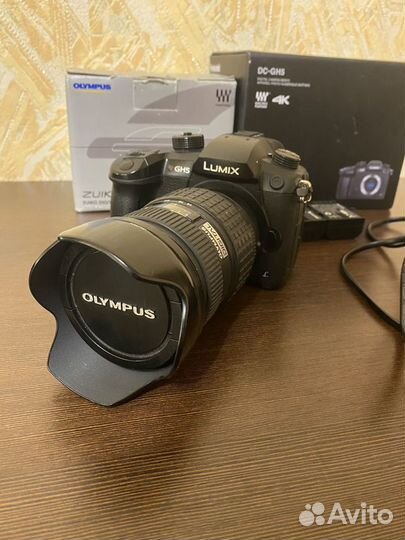 Panasonic GH5 с объективом Olympus 14-54 2.8-3.5