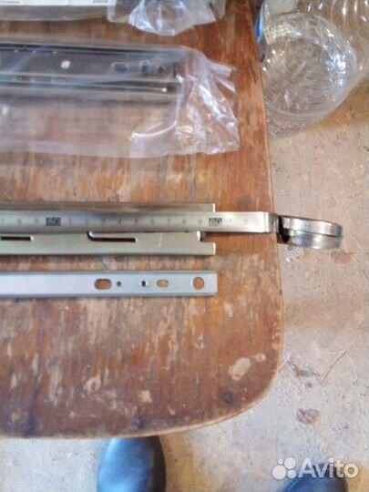 Направляющие шариковые для ящиков. Остатки от пр