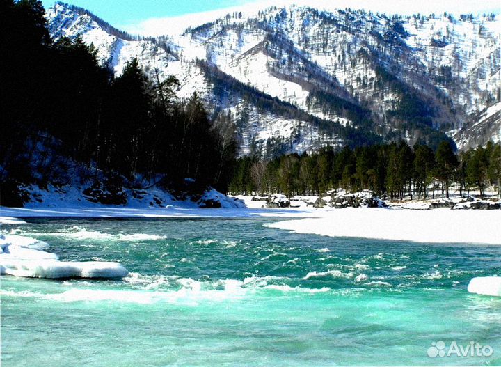 Тур поездка Алтай зимой экскурсии 5-7 дн